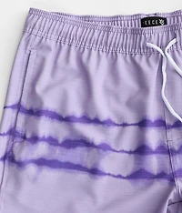Tie-Dye Stretch Swim Trunks