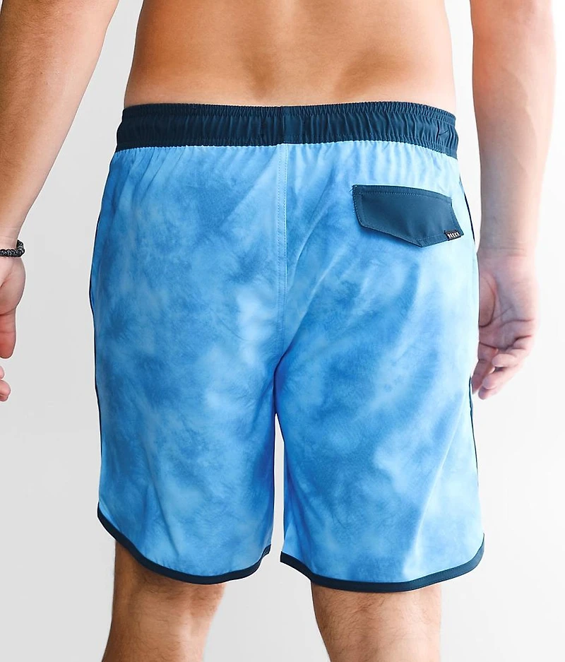 Tie-Dye Stretch Swim Trunks