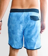 Tie-Dye Stretch Swim Trunks