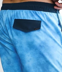 Tie-Dye Stretch Swim Trunks