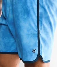 Tie-Dye Stretch Swim Trunks