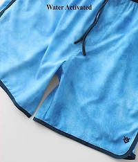 Tie-Dye Stretch Swim Trunks