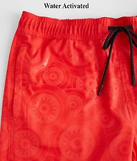 Magic Print Hybrid Stretch Swim Trunks