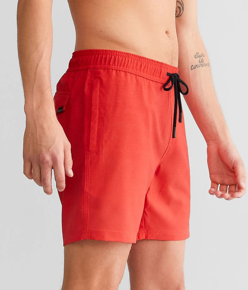 Magic Print Hybrid Stretch Swim Trunks