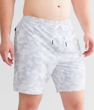 Camo Stretch Swim Trunks
