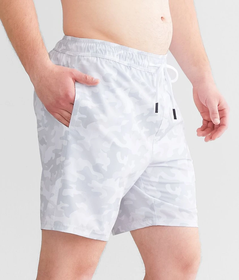 Camo Stretch Swim Trunks