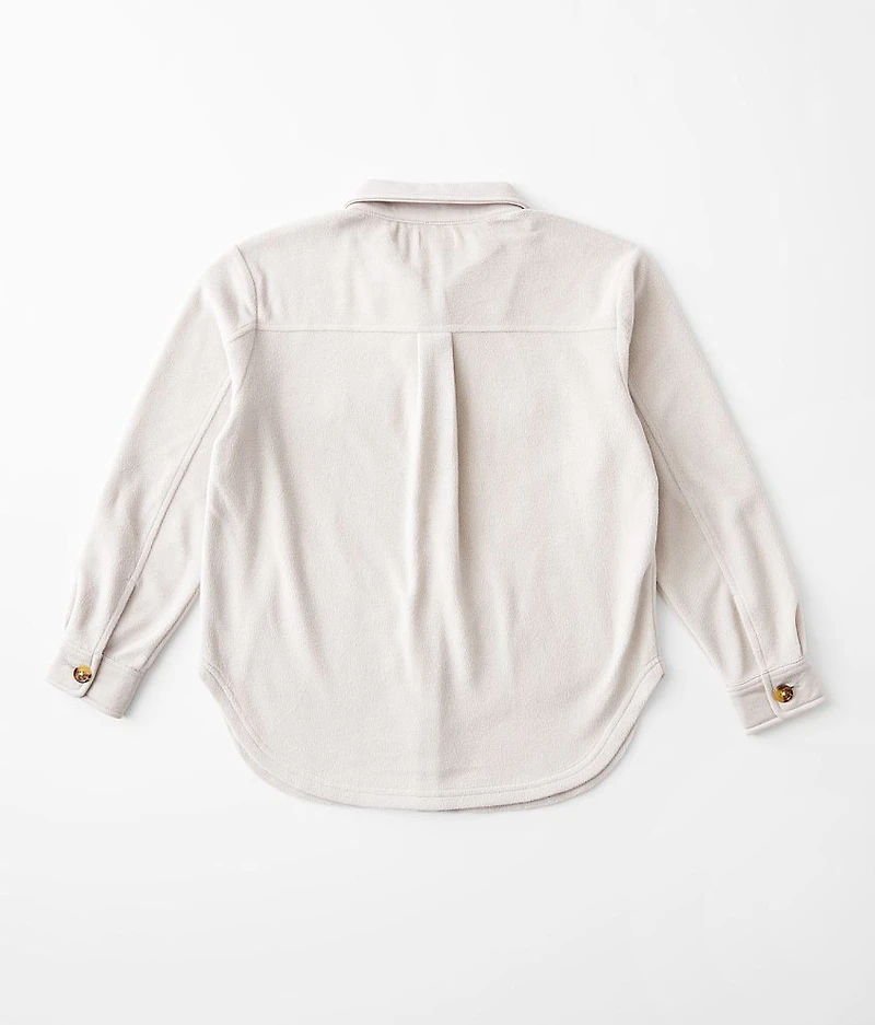 Girls - Brushed Fleece Shacket