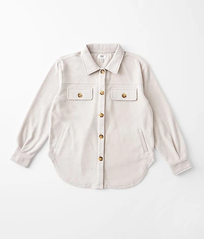 Girls - Brushed Fleece Shacket