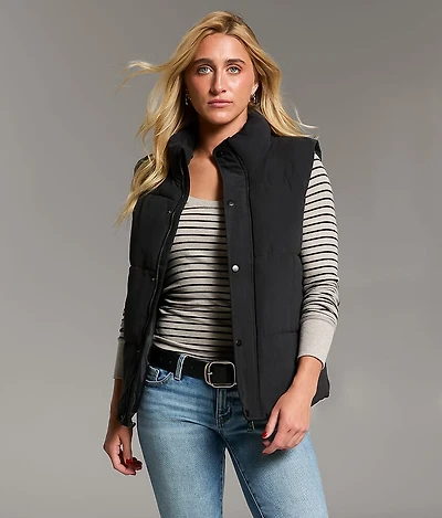 Snap Down Puffer Vest