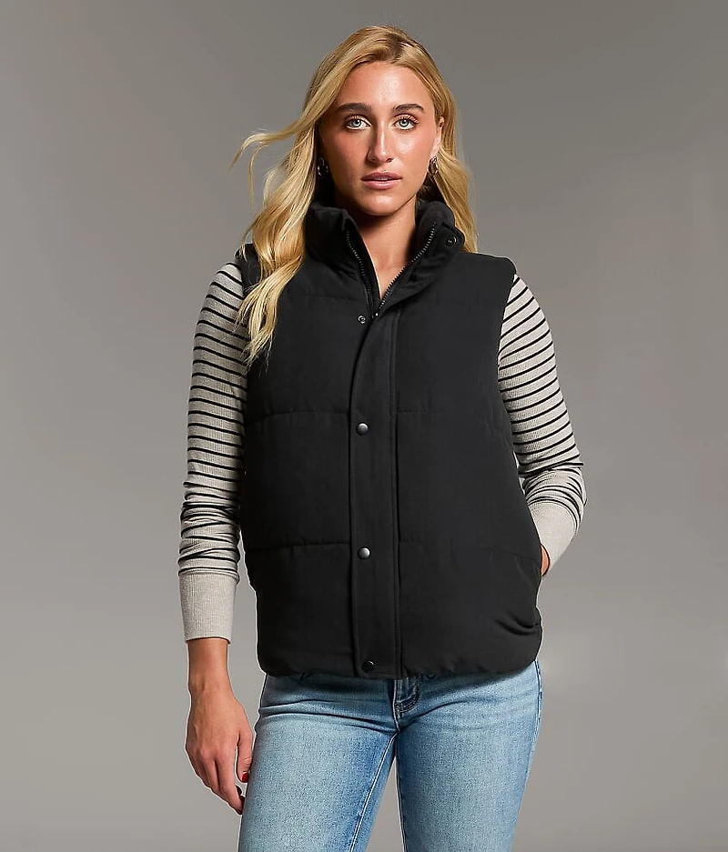 Snap Down Puffer Vest