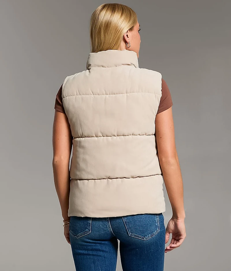 Snap Down Puffer Vest