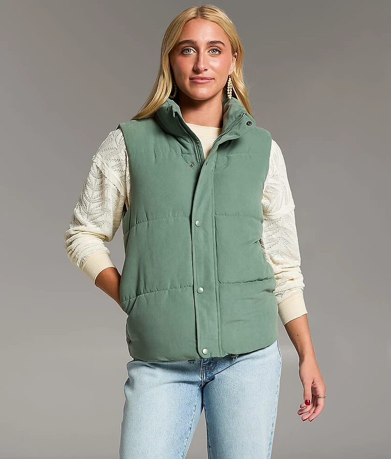 Snap Down Puffer Vest