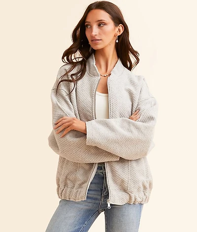 Oversized Bomber Jacket