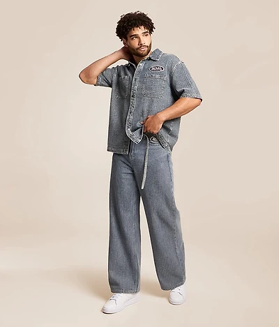 The Cannonball Belted Baggy Jean