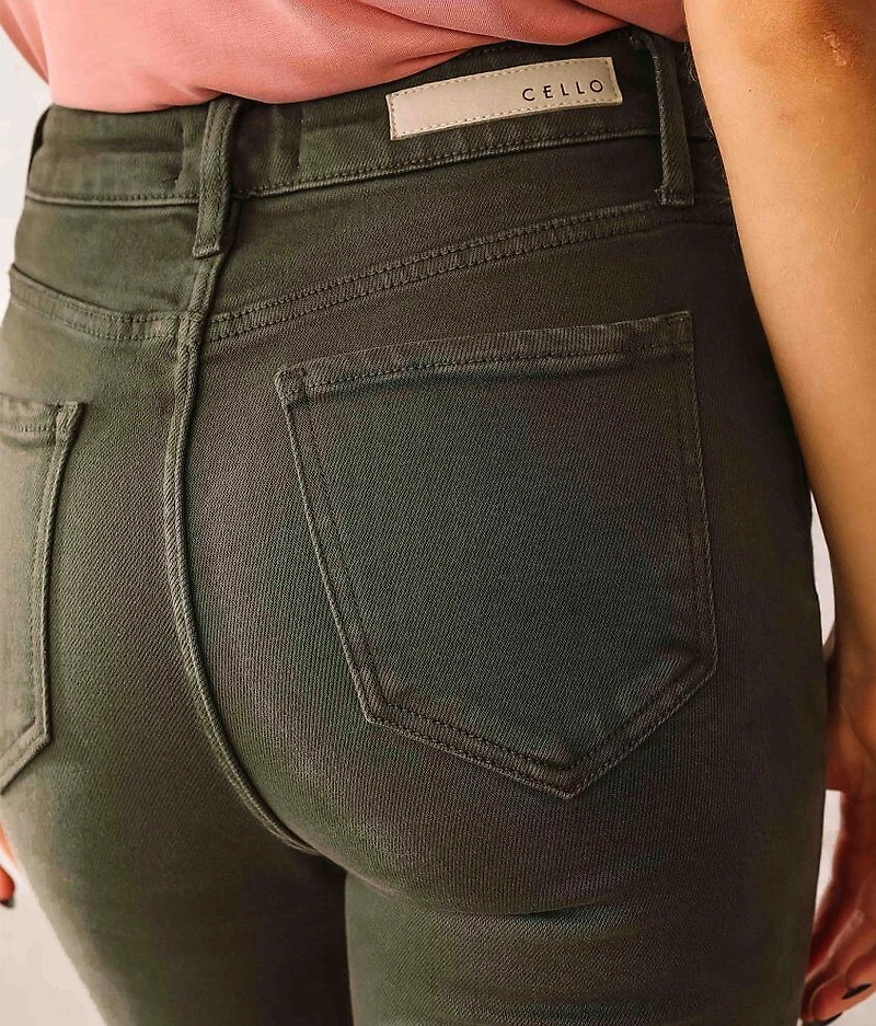 High Rise Flare Stretch Jean