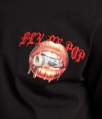 Golden Lips Oversized T-Shirt