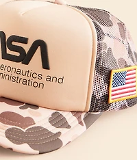 NASA Camo Trucker Hat