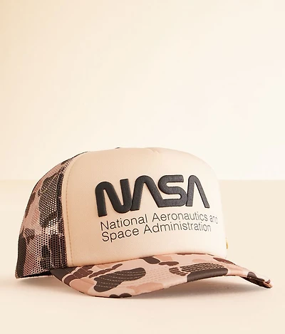 NASA Camo Trucker Hat
