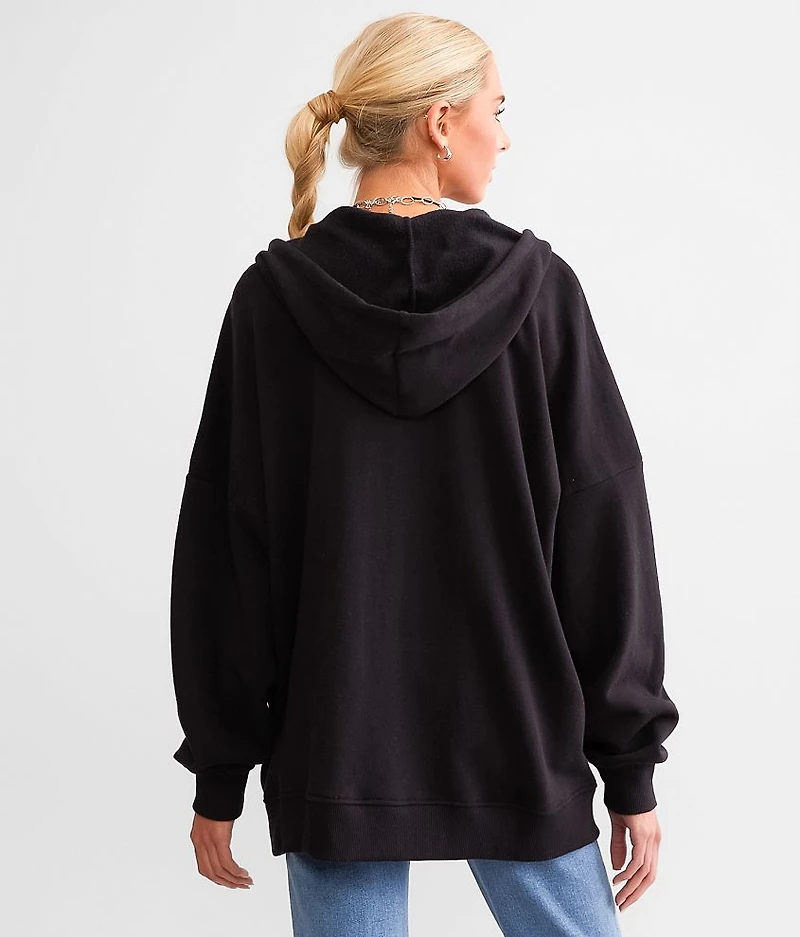 Drop Shoulder Hoodie - One