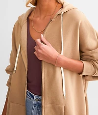 Drop Shoulder Hoodie - One
