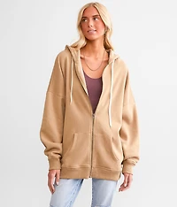 Drop Shoulder Hoodie - One