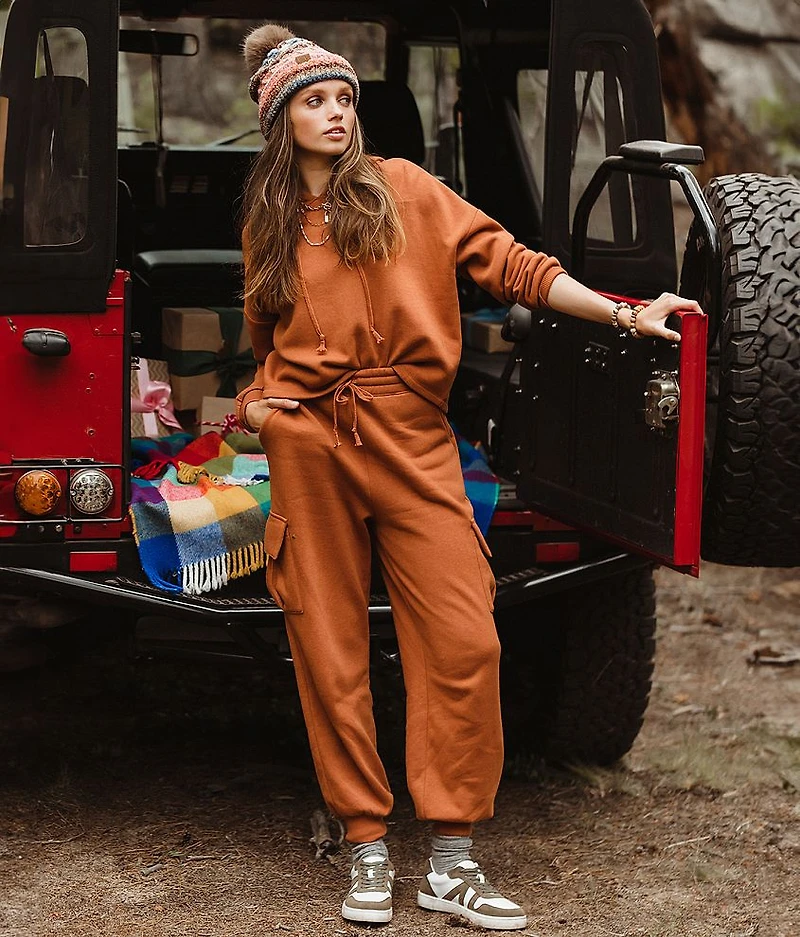 Fleece Cargo Jogger