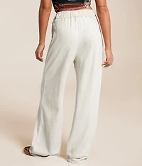 Washed Wide Leg Pant