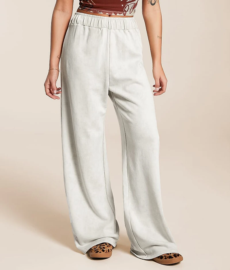 Washed Wide Leg Pant