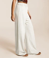 Washed Wide Leg Pant