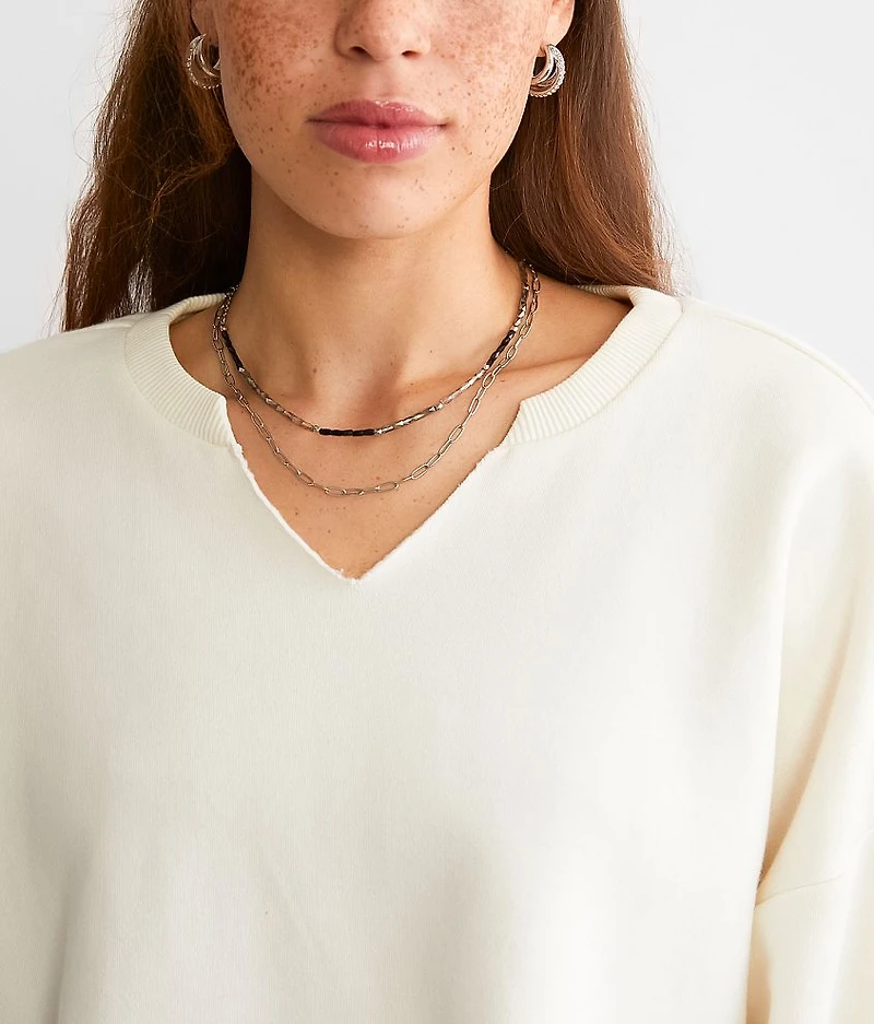 Cropped Pullover