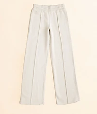 Girls - Heathered Wide Leg Pant