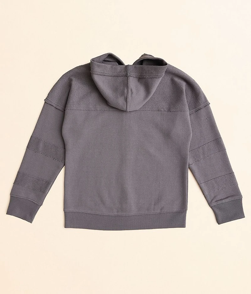 Girls - Reverse Pieced French Terry Hoodie