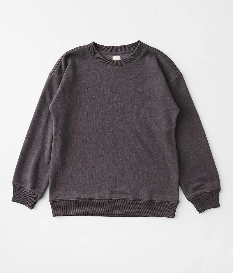 Girls - Modish Rebel Drop Shoulder Oversized Pullover