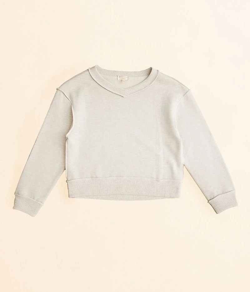 Girls - Heathered Pullover