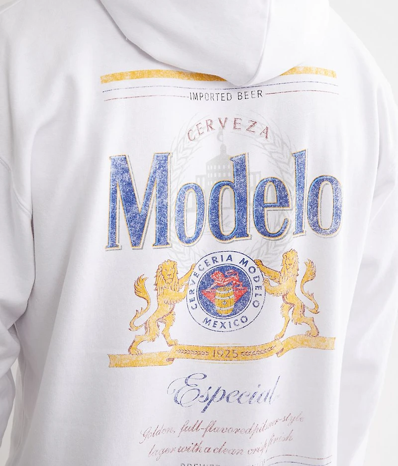 Modelo Vintage Label Hooded Sweatshirt