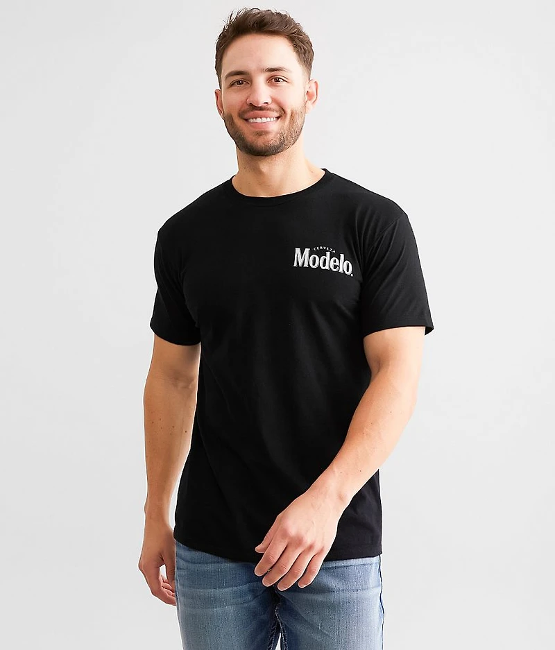 Modelo® Skulls & Bottle T-Shirt