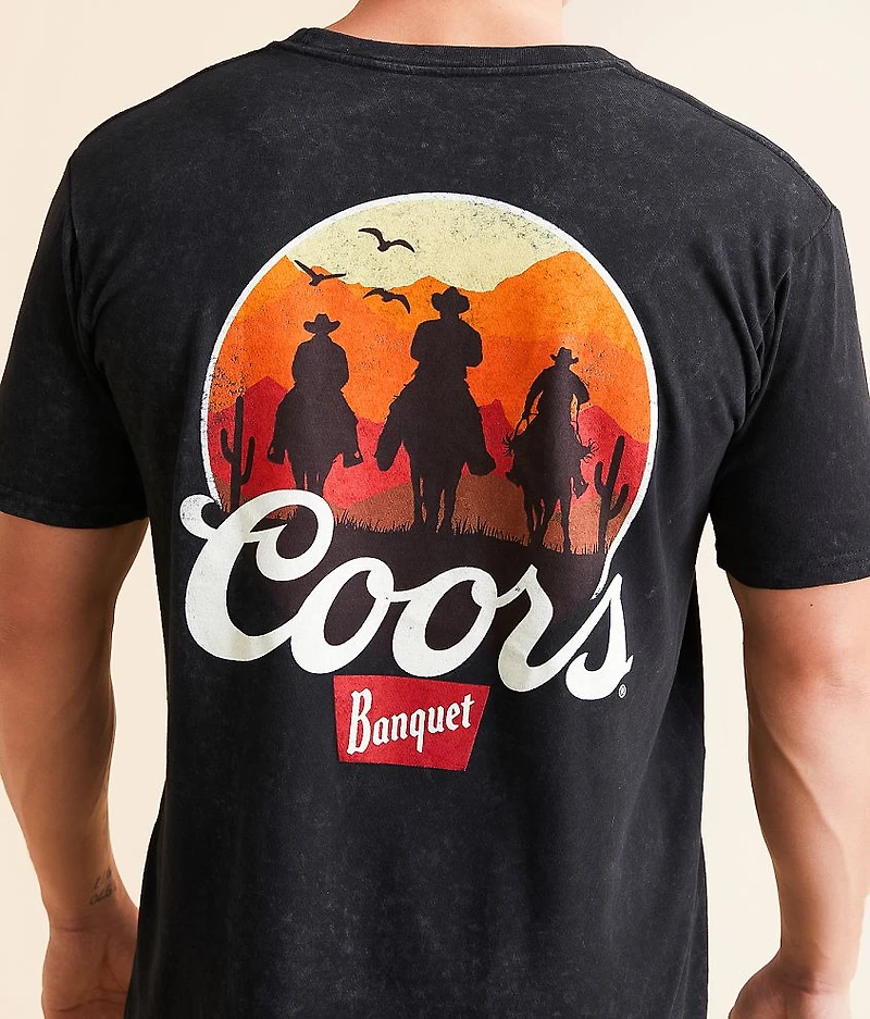 Coors® Banquet Cowboy Circle Lock T-Shirt