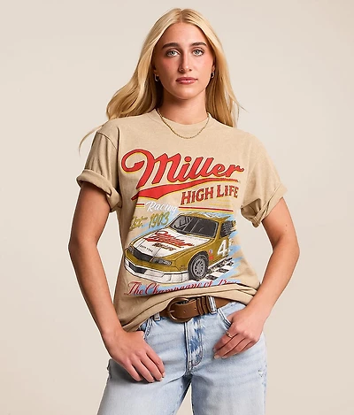 Miller High Life Racing Oversized T-Shirt