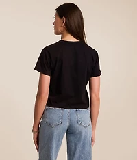 Coors Horses Cowboy Cropped T-Shirt