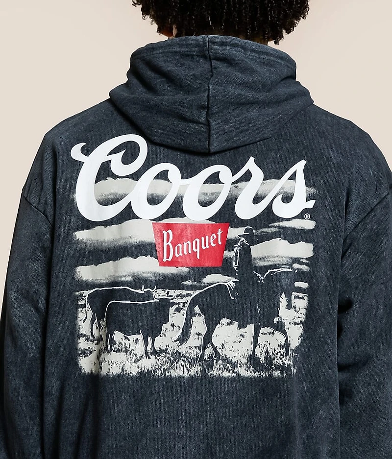 Coors Cowboy Hooded Sweatshirt