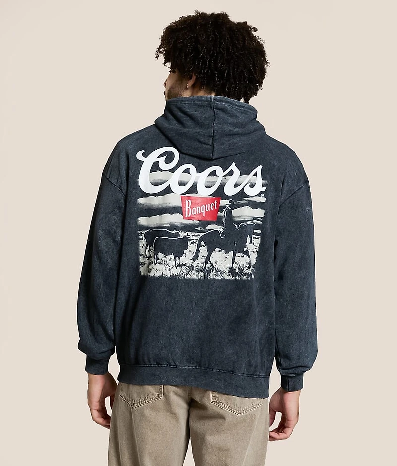 Coors Cowboy Hooded Sweatshirt
