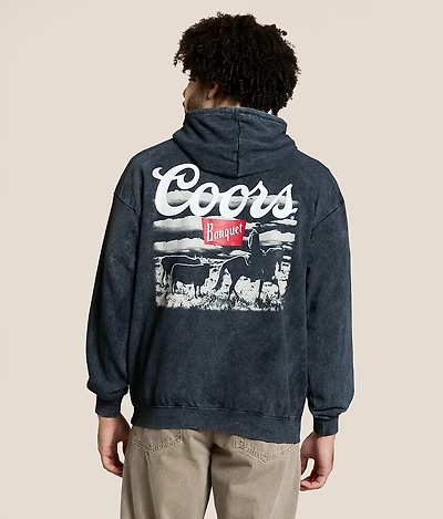 Coors Cowboy Hooded Sweatshirt