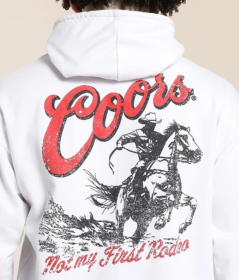 Coors Not My First Rodeo Hooded Sweatshirt
