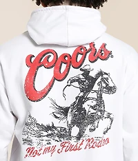 Coors Not My First Rodeo Hooded Sweatshirt