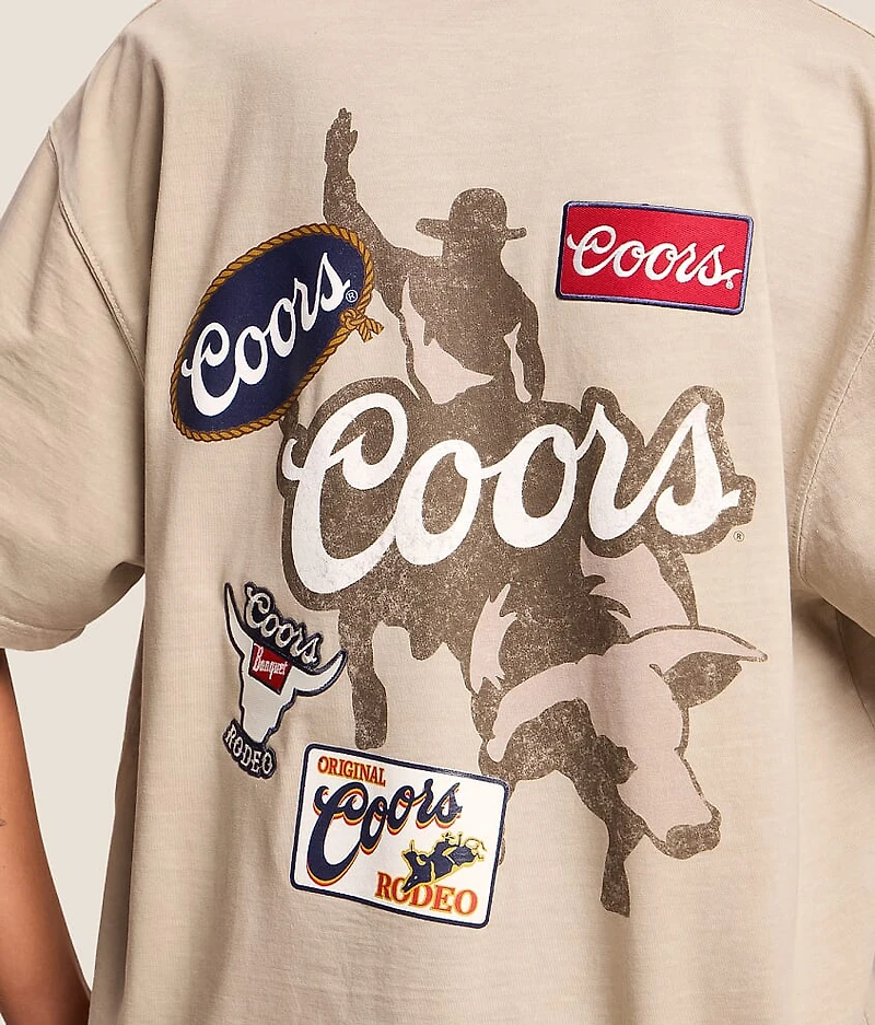 Coors Banquet Patch Oversized T-Shirt