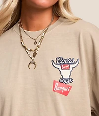 Coors Banquet Patch Oversized T-Shirt