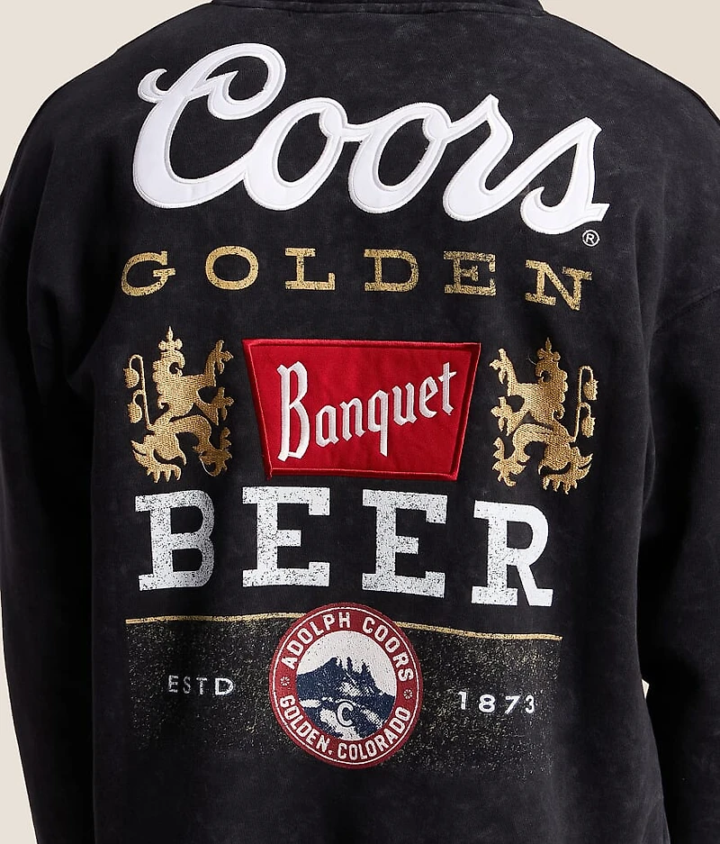 Coors Banquet Golden Lock Up Hooded Sweatshirt