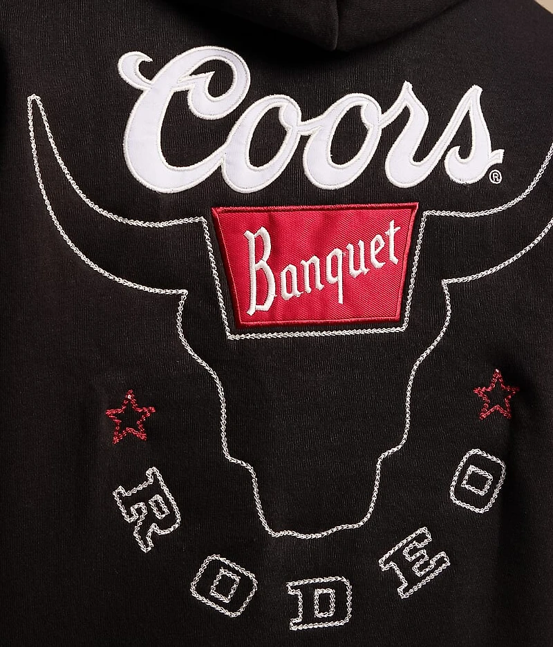Coors Bull Lockup Hooded Sweatshirt