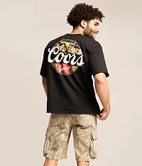 Coors Banquet Skull Rope Mountain T-Shirt
