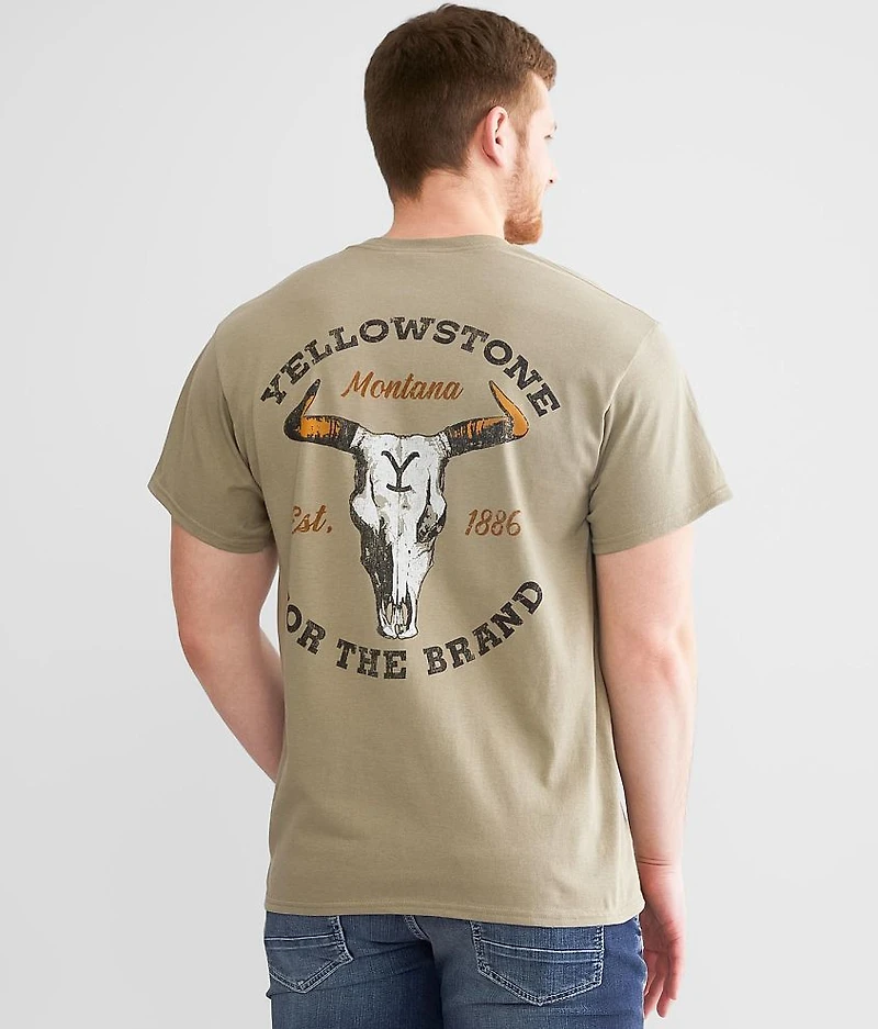 Yellowstone™ Cattle Skull T-Shirt